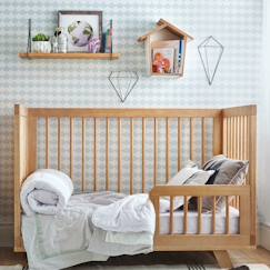 Chambre et rangement-Lit évolutif bébé montessori bois massif kyoto
