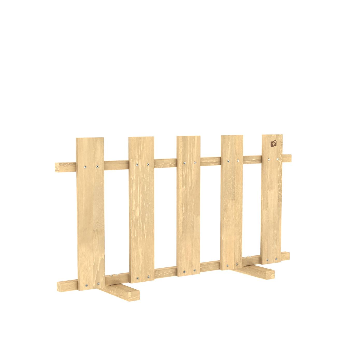 TP Toys - Barriere Pour Maisonnette Bois Fsc® Marron