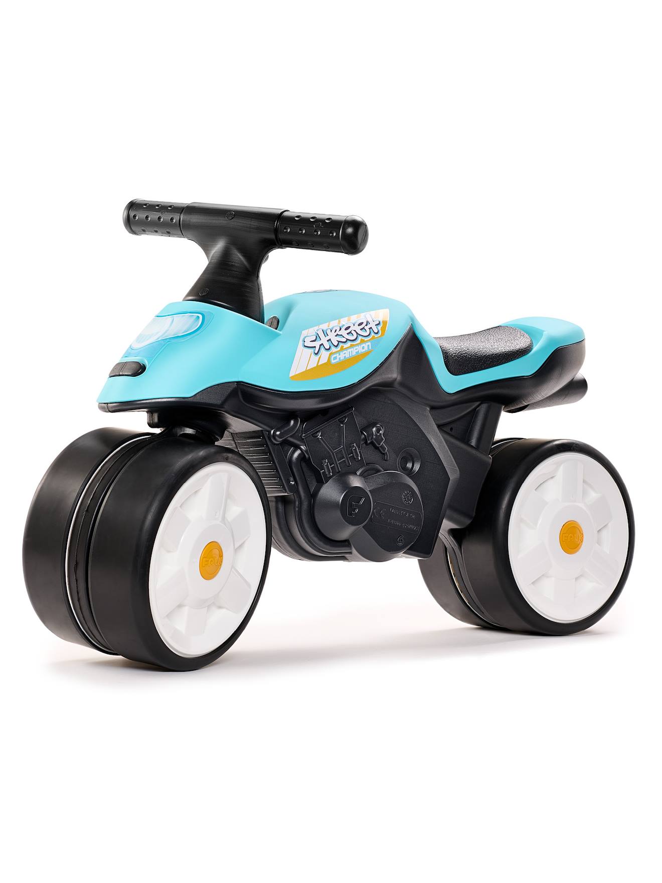 Draisienne Baby Moto À Roues Silencieuses Bleu Aqua