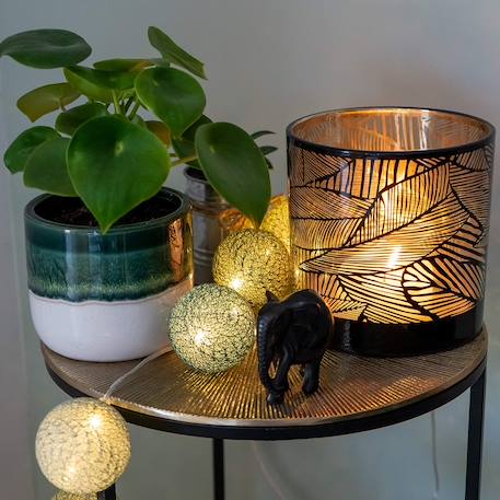 Guirlande boule lumineuse led usb télécommandée Acajou+Arlequin+Bébé+Byzantin+Chocolat+Coton+Églantine+Flocon+Horizon+Licorne+Mangrove+Messopotamia+Minuit+Océan+Ottoman+Princesse+Provence+Romania+Sauvage+Scandinave+Tagada 68 - vertbaudet enfant 