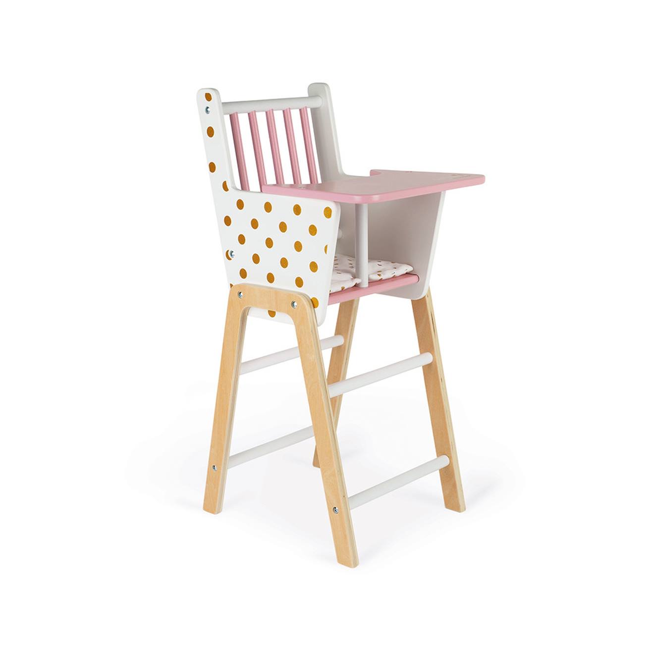 Chaise Haute Poupée Candy Chic Blanc