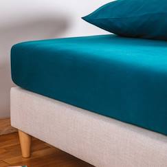 Linge de maison et décoration-Linge de lit enfant-Drap housse 1 personne pur coton bio