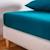 Drap housse 1 personne pur coton bio Blanc+Bleu nuit+Ecru+Eucalyptus+Gris tourterelle+Rose nude+Terracotta 7 - vertbaudet enfant 