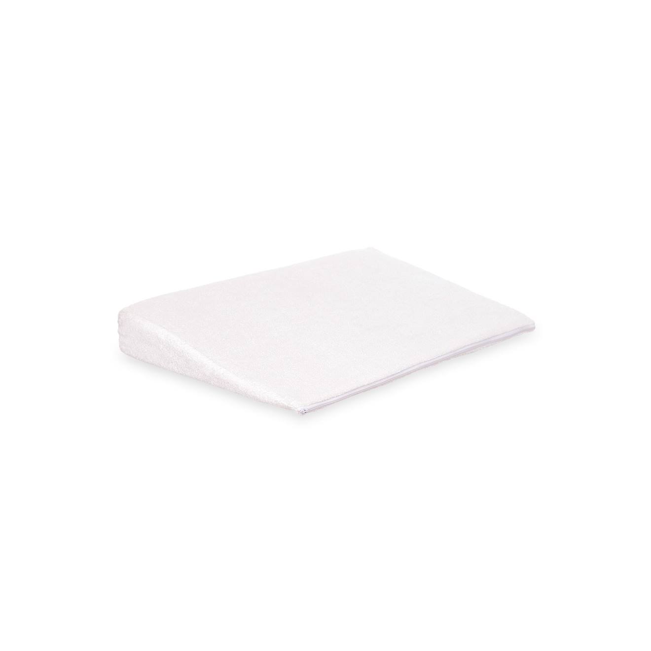 Plan Incliné 10° Éponge Pour Lit 60x120cm Blanc