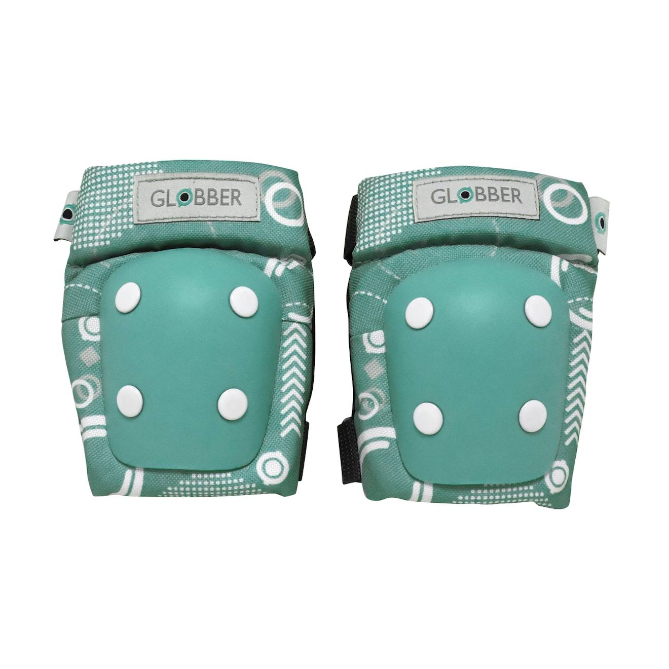 Set 2 Protections Imprimés Tout-petits (coudes Et Genoux) Vert Émeraude