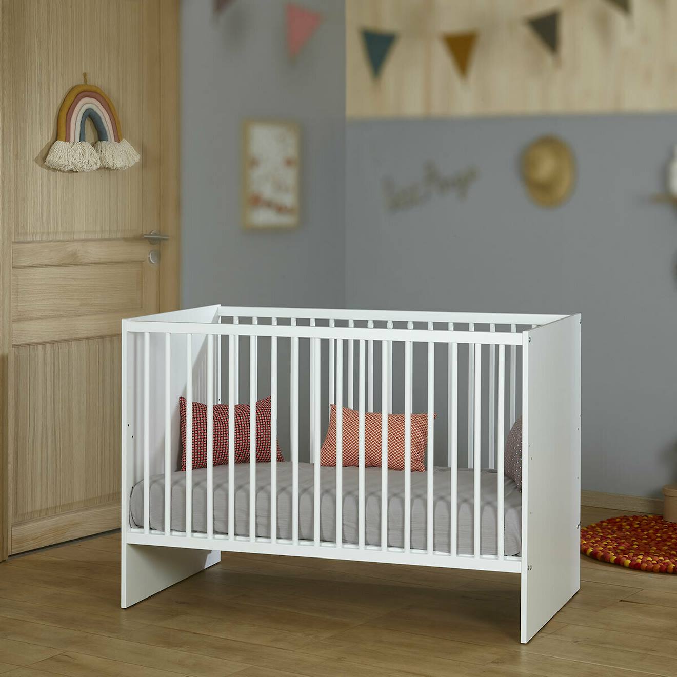 Lit Bébé Pixi Blanc