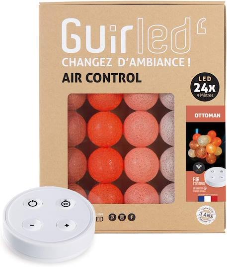 Guirlande boule lumineuse led usb télécommandée Acajou+Arlequin+Bébé+Byzantin+Chocolat+Coton+Églantine+Flocon+Horizon+Licorne+Mangrove+Messopotamia+Minuit+Océan+Ottoman+Princesse+Provence+Romania+Sauvage+Scandinave+Tagada 53 - vertbaudet enfant 