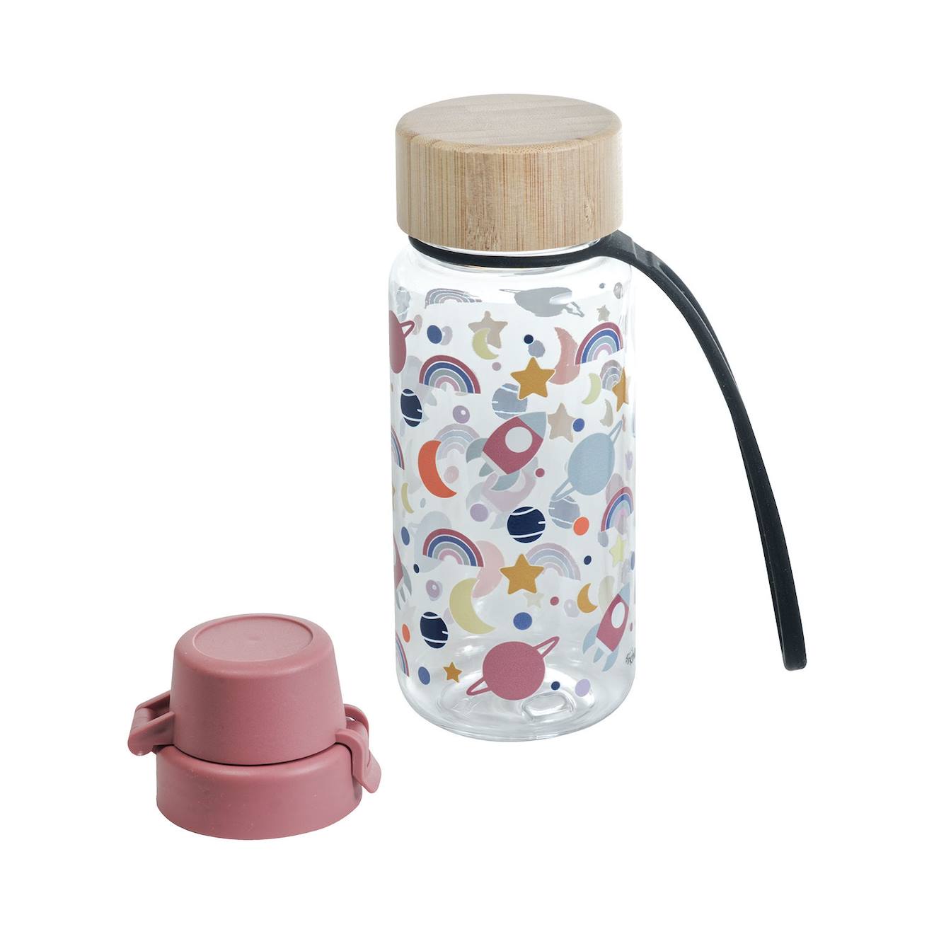 Kindsgut - Gourde En Tritan Espace Vieux Rose