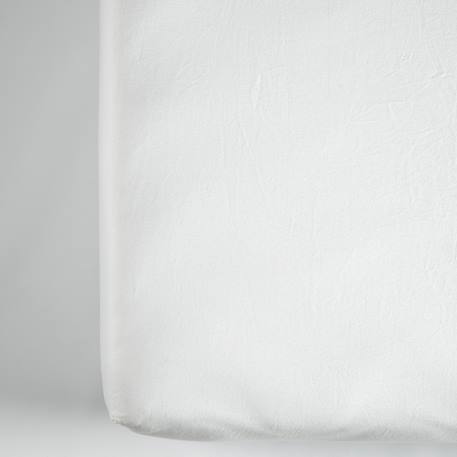 Drap housse 1 personne pur coton bio Blanc+Bleu nuit+Ecru+Eucalyptus+Gris tourterelle+Rose nude+Terracotta 2 - vertbaudet enfant 