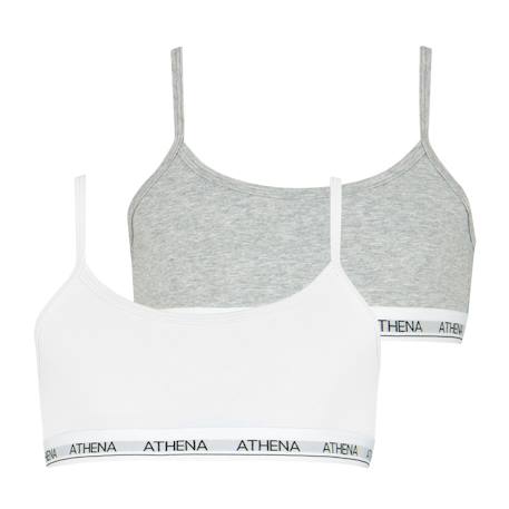 Fille-Sous-vêtement-Lot de 2 brassières coton ultra doux