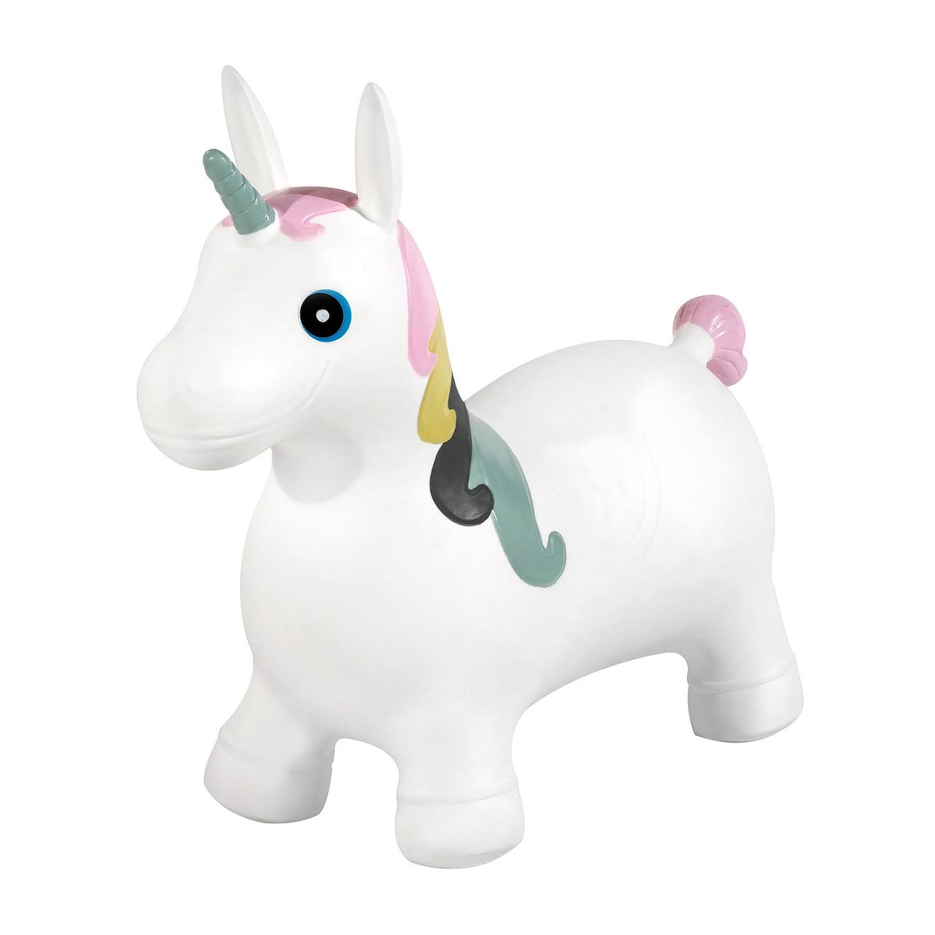 Animal Sauteur Gonflable Lapin Blanc