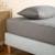 Drap housse 1 personne pur coton bio Blanc+Bleu nuit+Ecru+Eucalyptus+Gris tourterelle+Rose nude+Terracotta 25 - vertbaudet enfant 