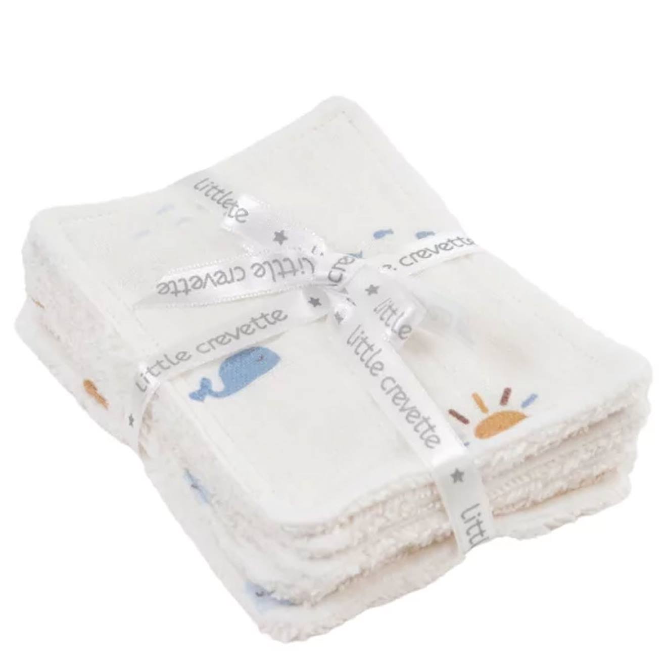 Lot De 6 Lingettes Lavables Malo Blanc