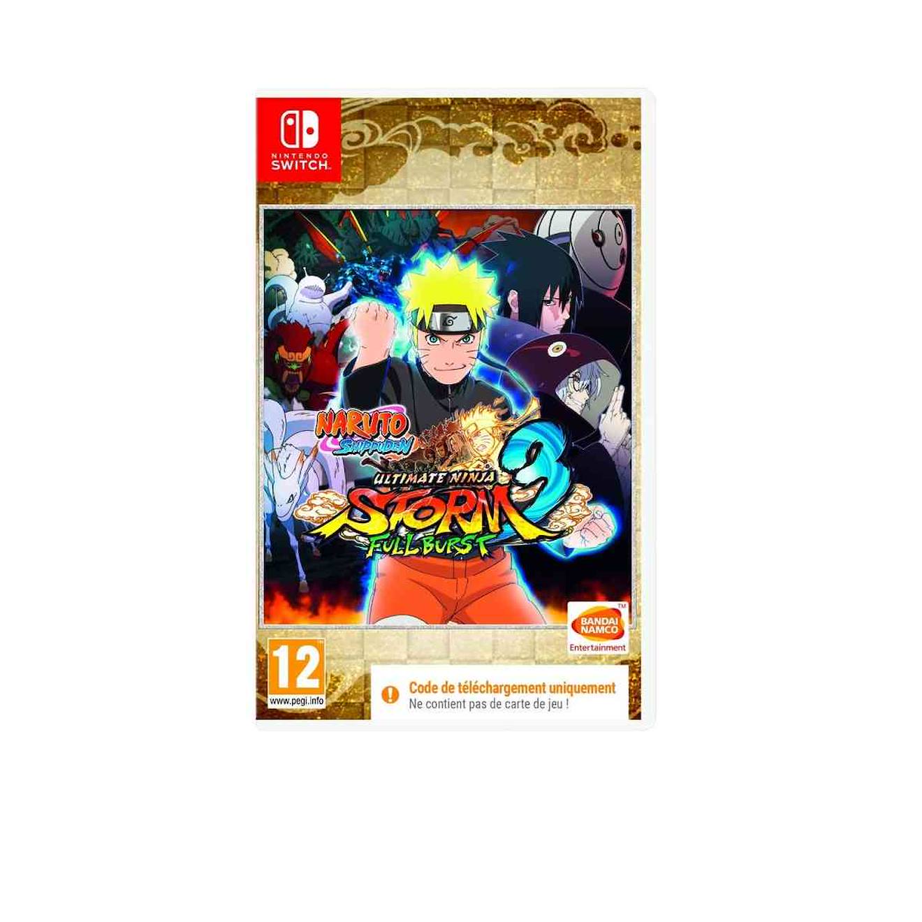 Naruto Ultimate Ninja Storm 3 Full Burst Multicolore