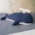Doudou peluche baleine Denim 2 - vertbaudet enfant 