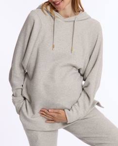 Vêtements de grossesse-Pull, gilet-Sweat à capuche de grossesse et d'allaitement billie