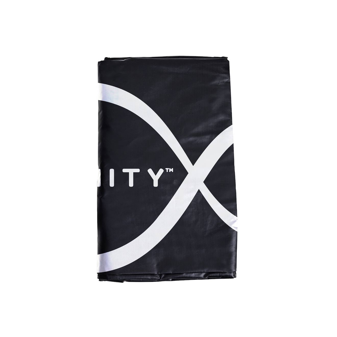 TP Toys - Bâche De Protection Pour Trampoline Rectangulaire 245x365 Cm Infinity Pvc Blanc - Noir