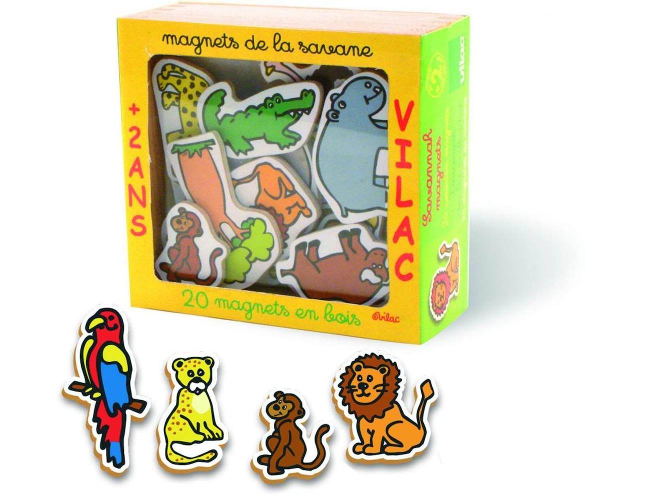 Vilac - Magnets Savane Jaune