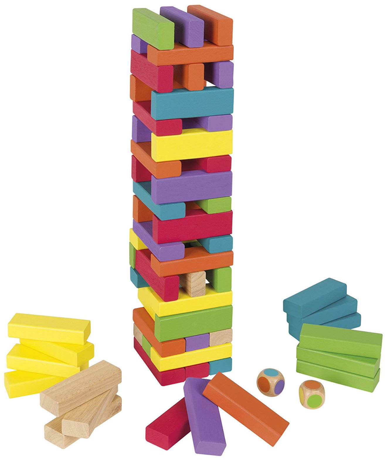 Janod - Equilibloc Color Rouge