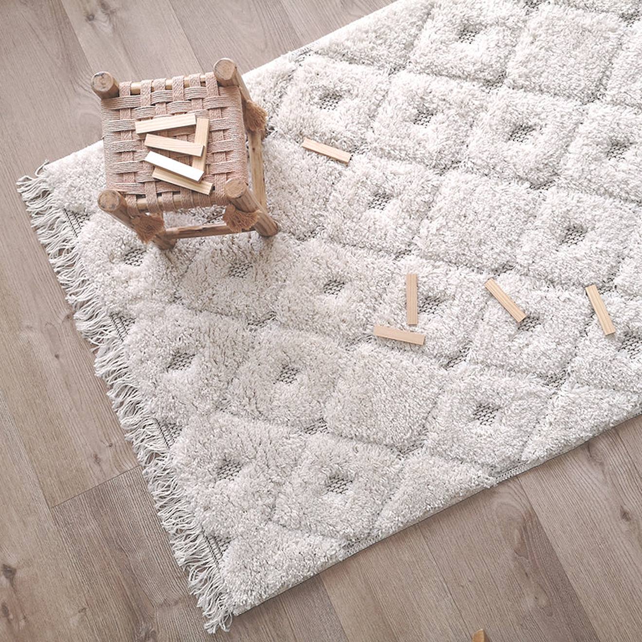 Nattiot - Tapis Chambre Enfant Style Bohème Homy Beige
