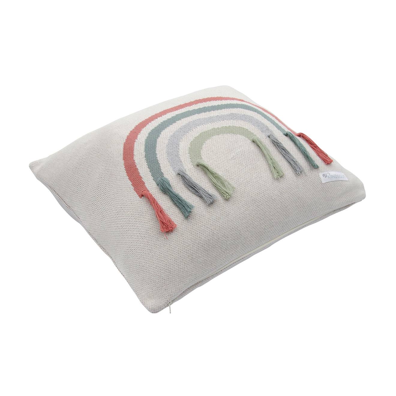 Housse De Coussin Arc-en-ciel En Coton Standard 100 By Oeko-tex® Multicolore