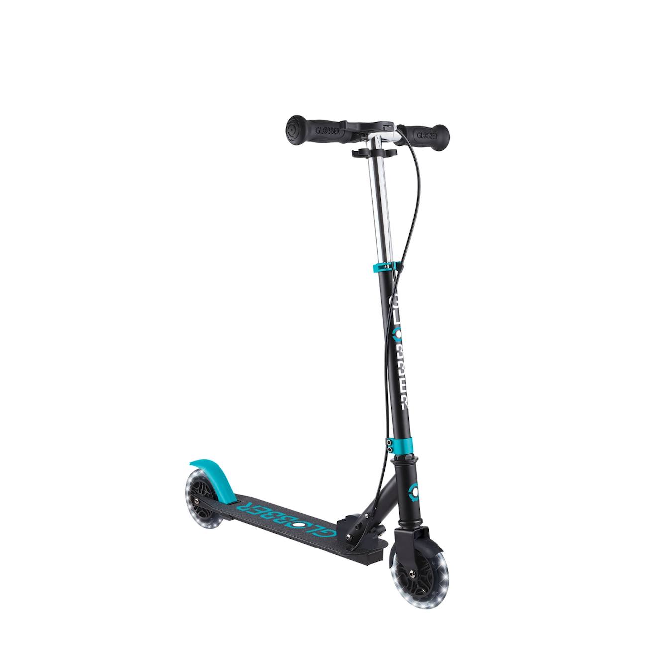 Trottinette 2 Roues Flow Element Junior Lights Bleu Canard