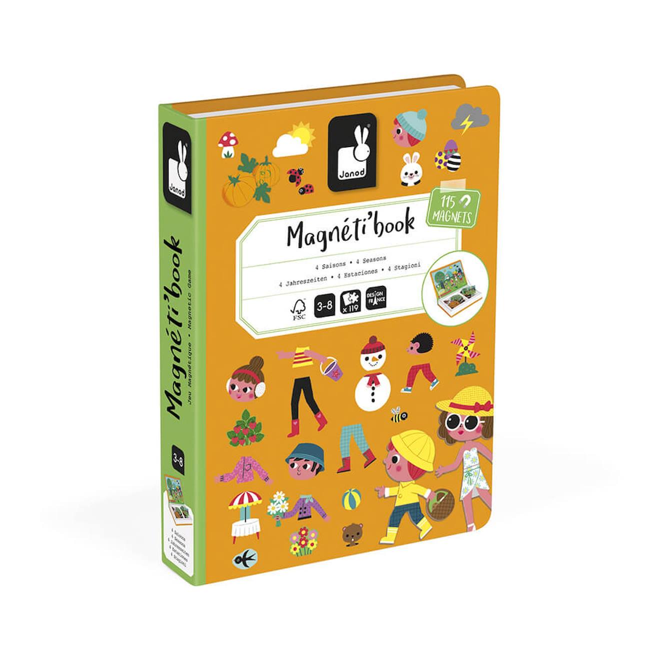 Magnéti'book 4 Saisons Orange