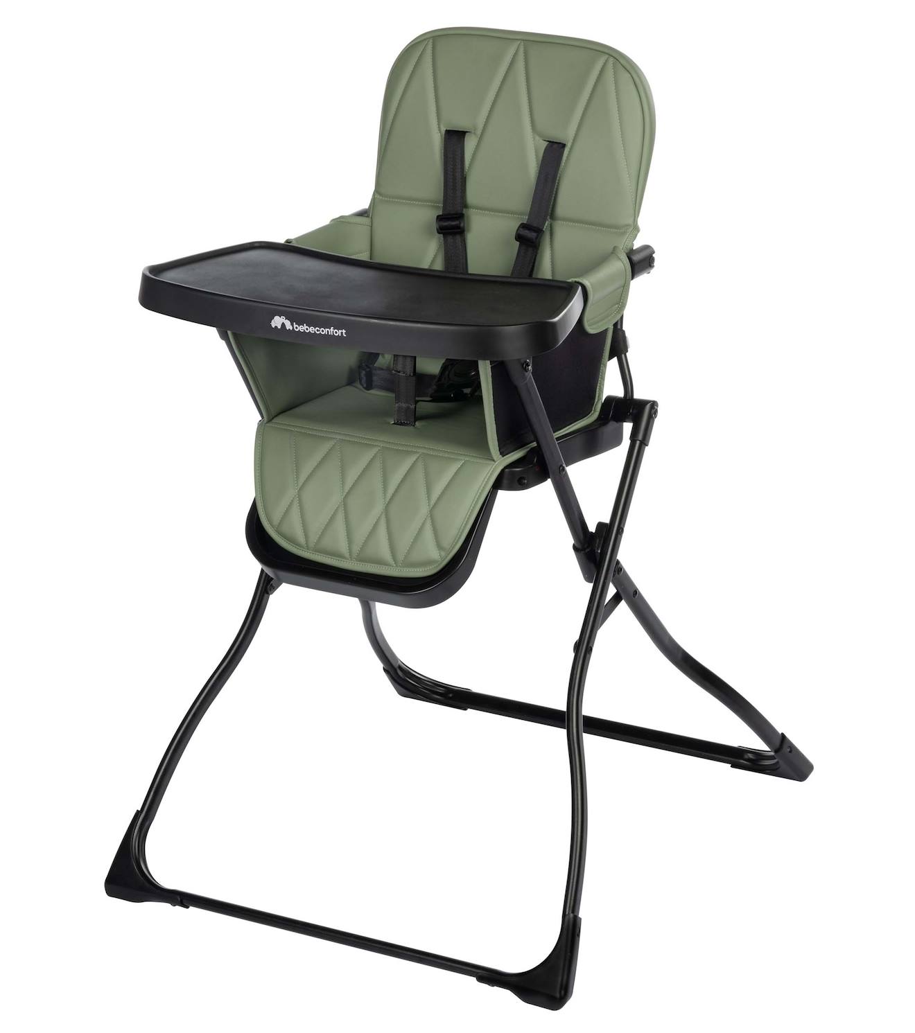 Chaise Haute Bébé Ultra Compacte Lily Mineral Green