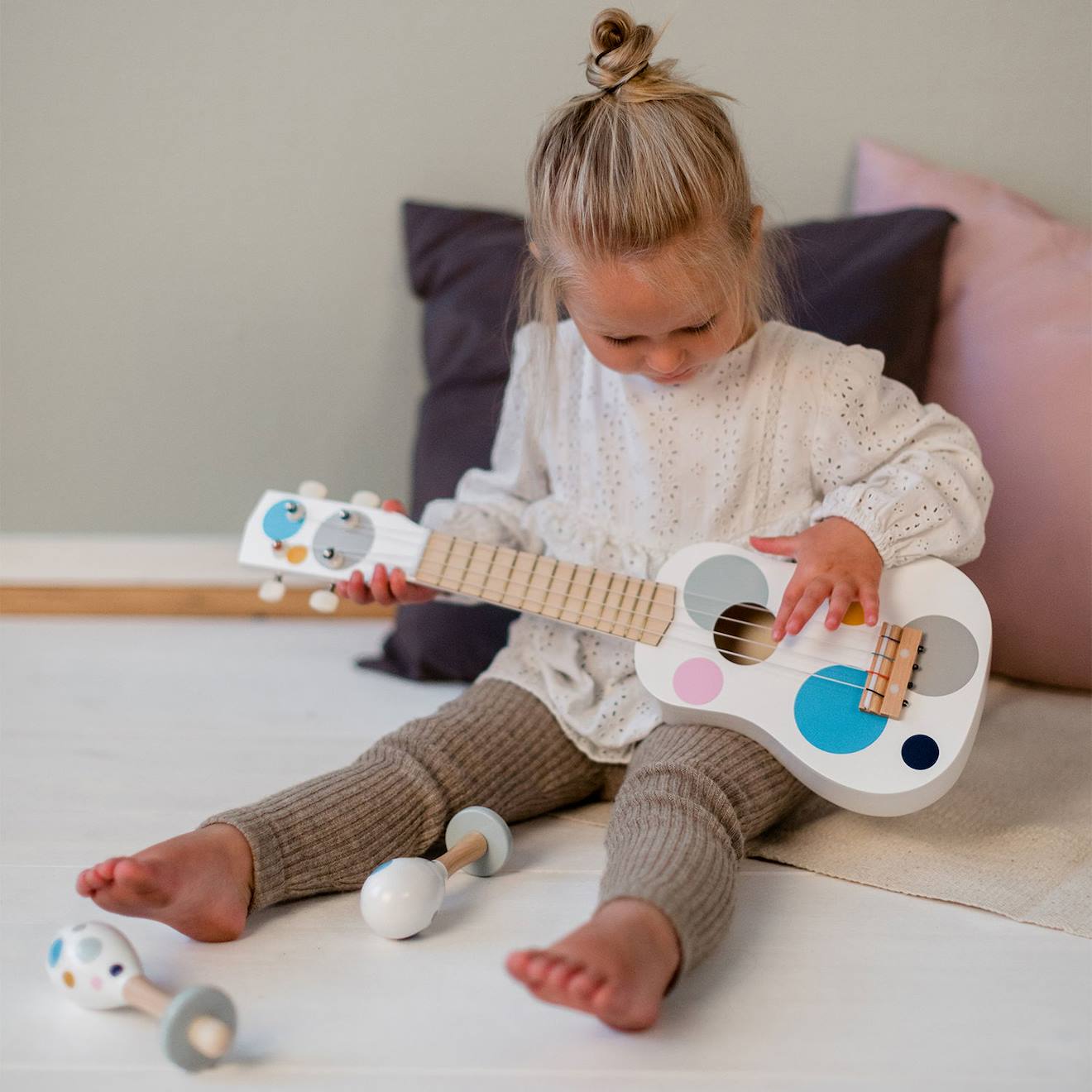 Vicloon Instrument De Musique Montessori - Xylophone Tambour Trompette - Enfant 3+