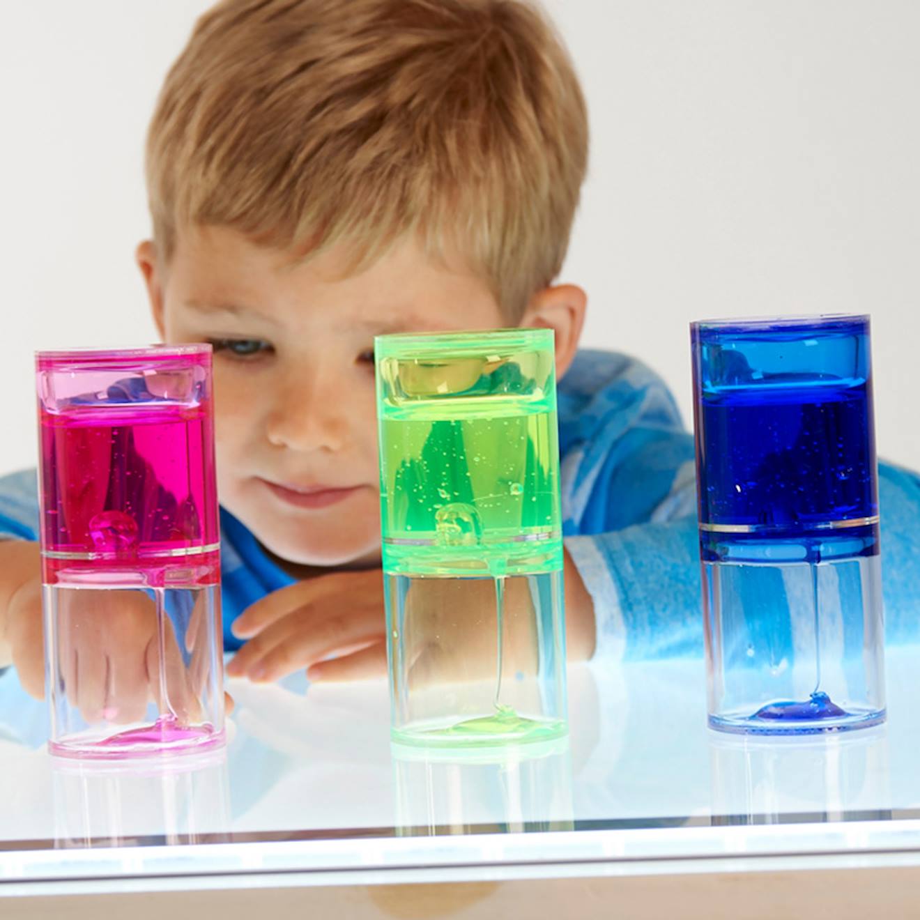 Set De 3 Sabliers Liquides Multi-coloured