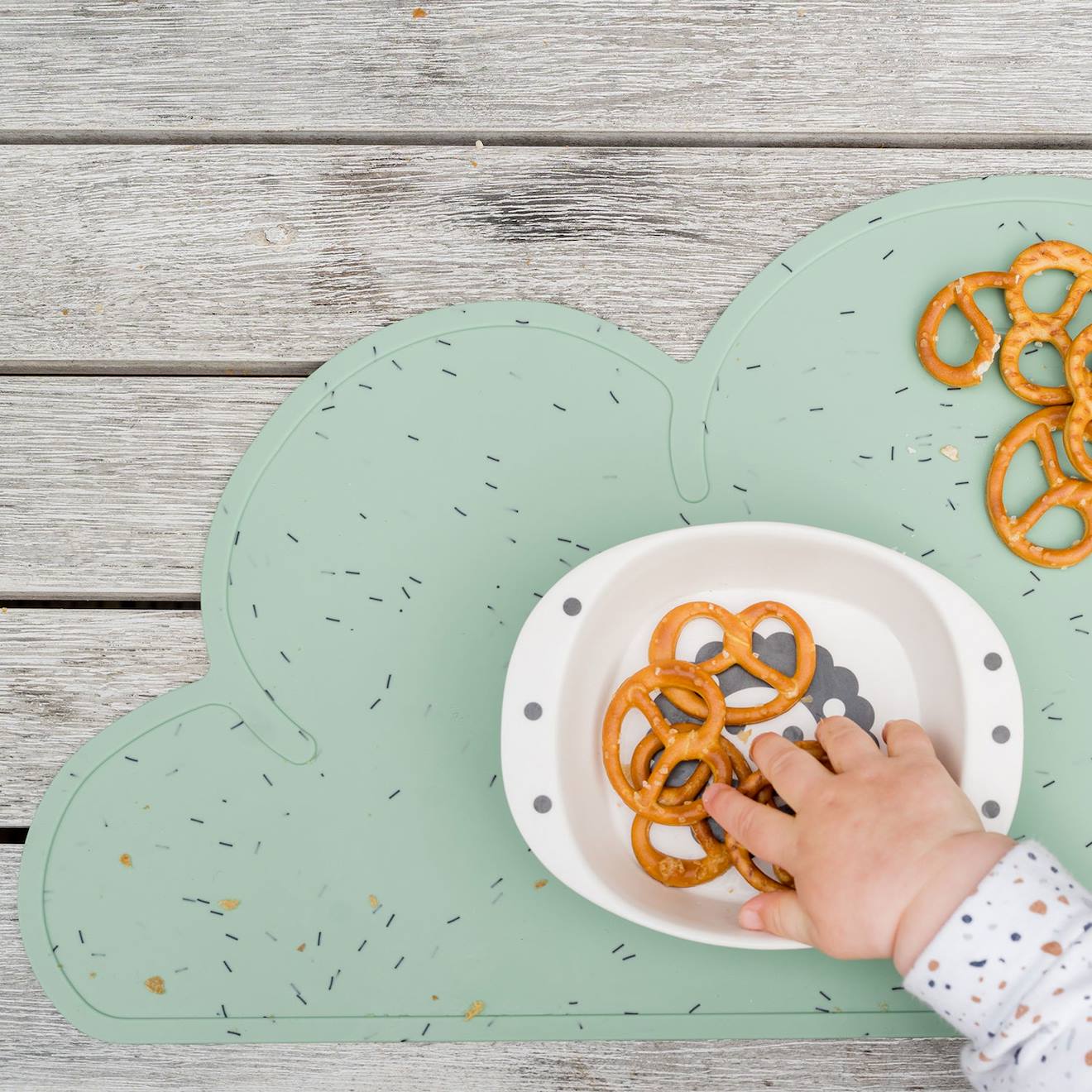 Set De Table Nuage Pistache Confettis (Kindsgut) - Image 2