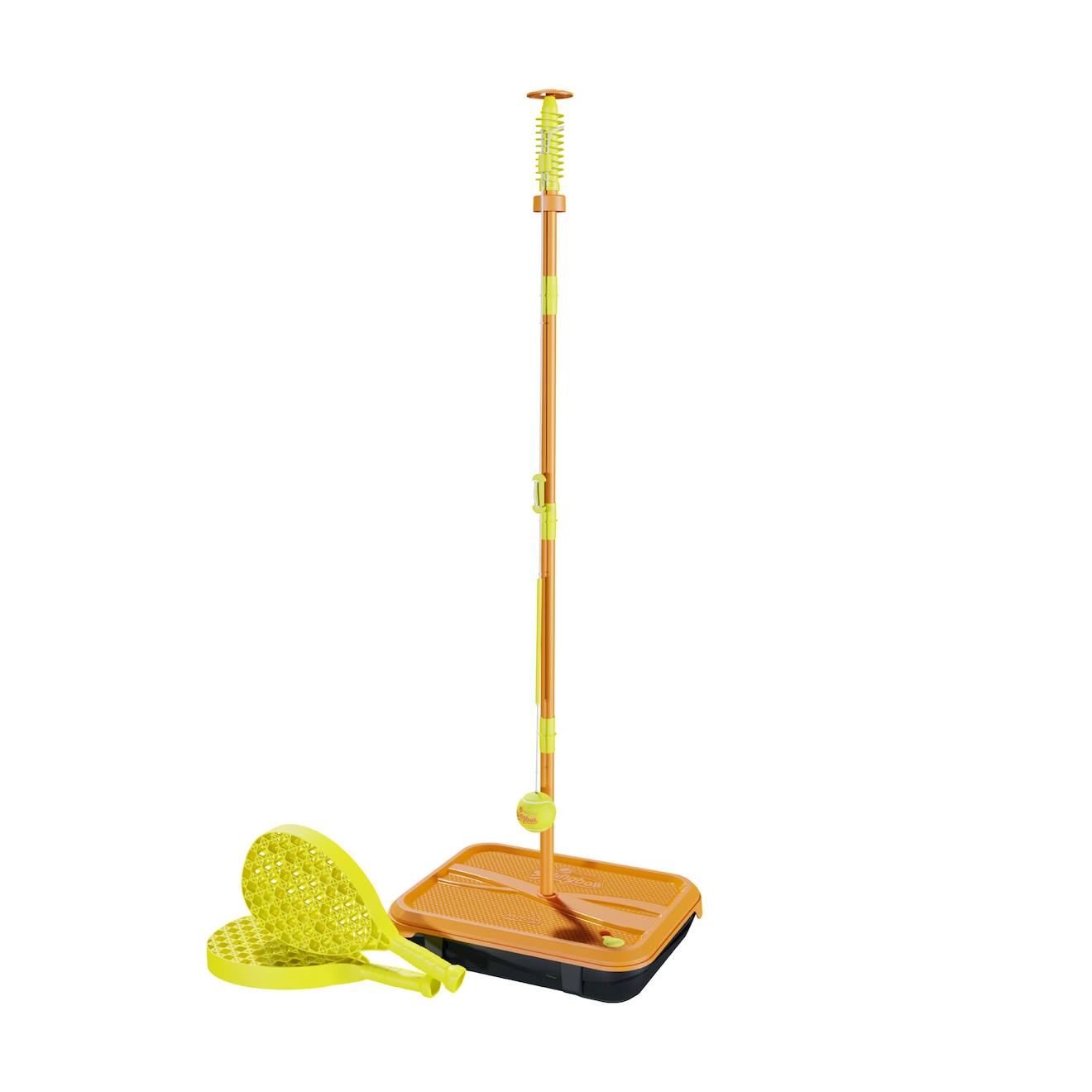Jeu De Balle Swingball Toutes Surfaces Tournament Métal Orange - Jaune
