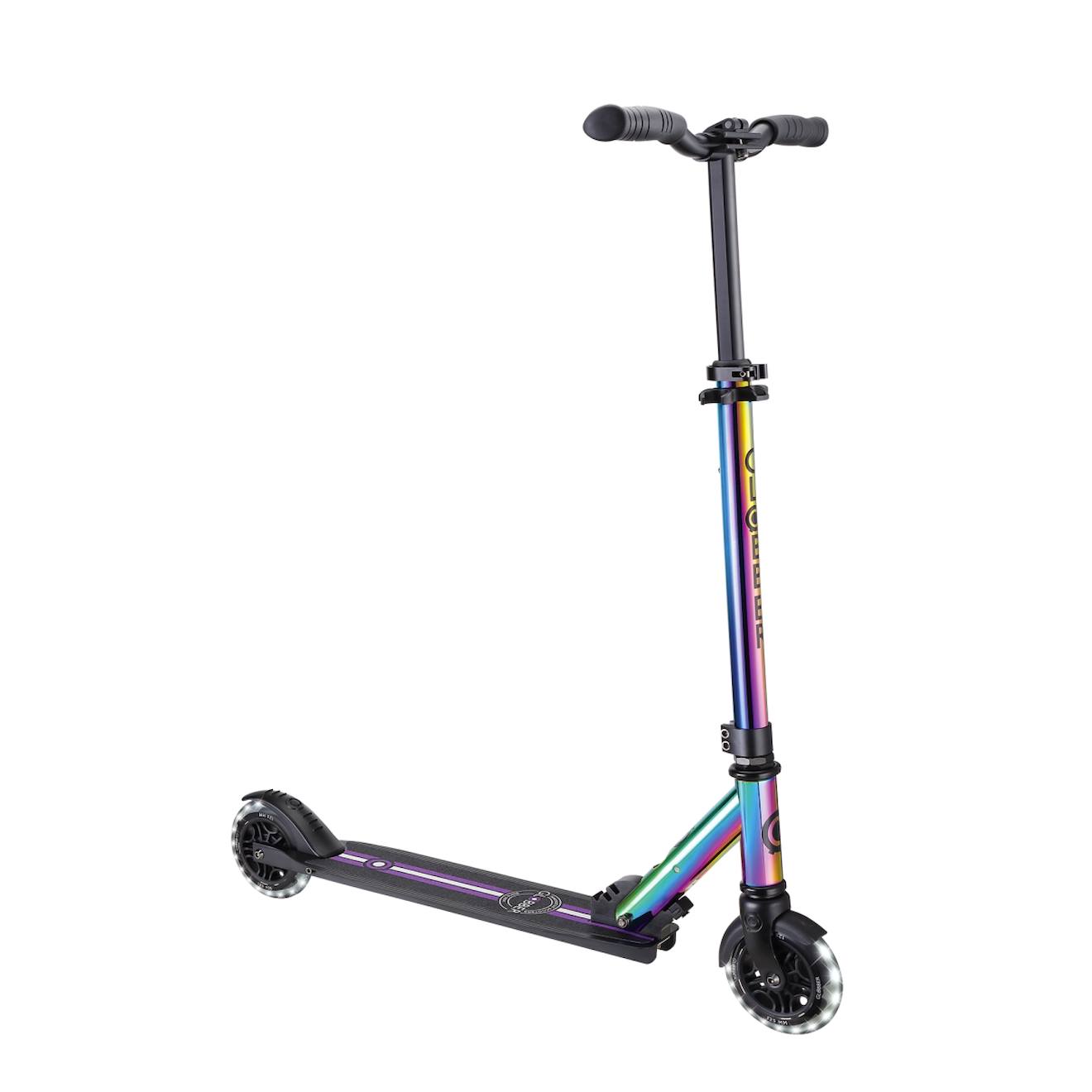 Globber - Trottinette 2 Roues Flow Element Lights Néochrome