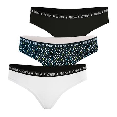 Fille-Lot de 3 slips ecopack