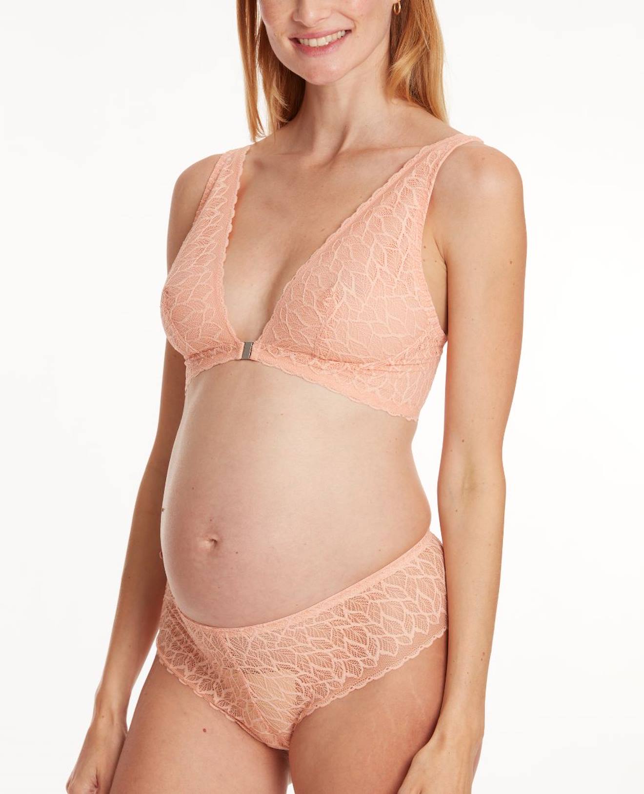 Brassière De Maternité Et D'allaitement Bliss Peche