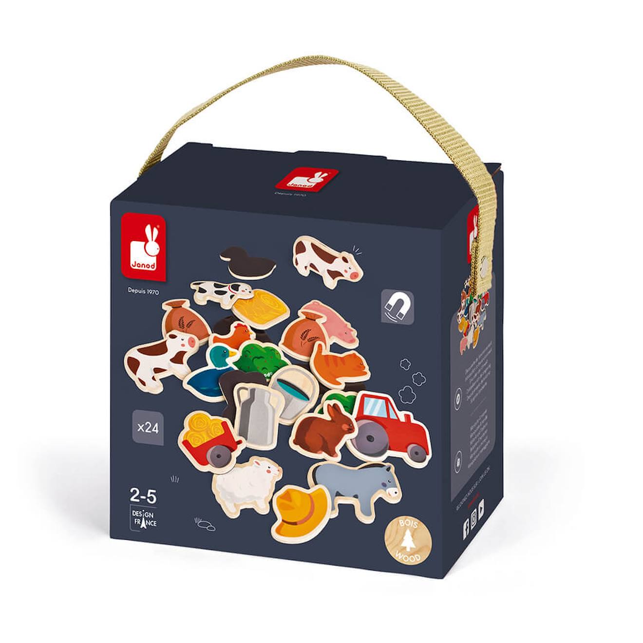 Magnets Ferme Noir