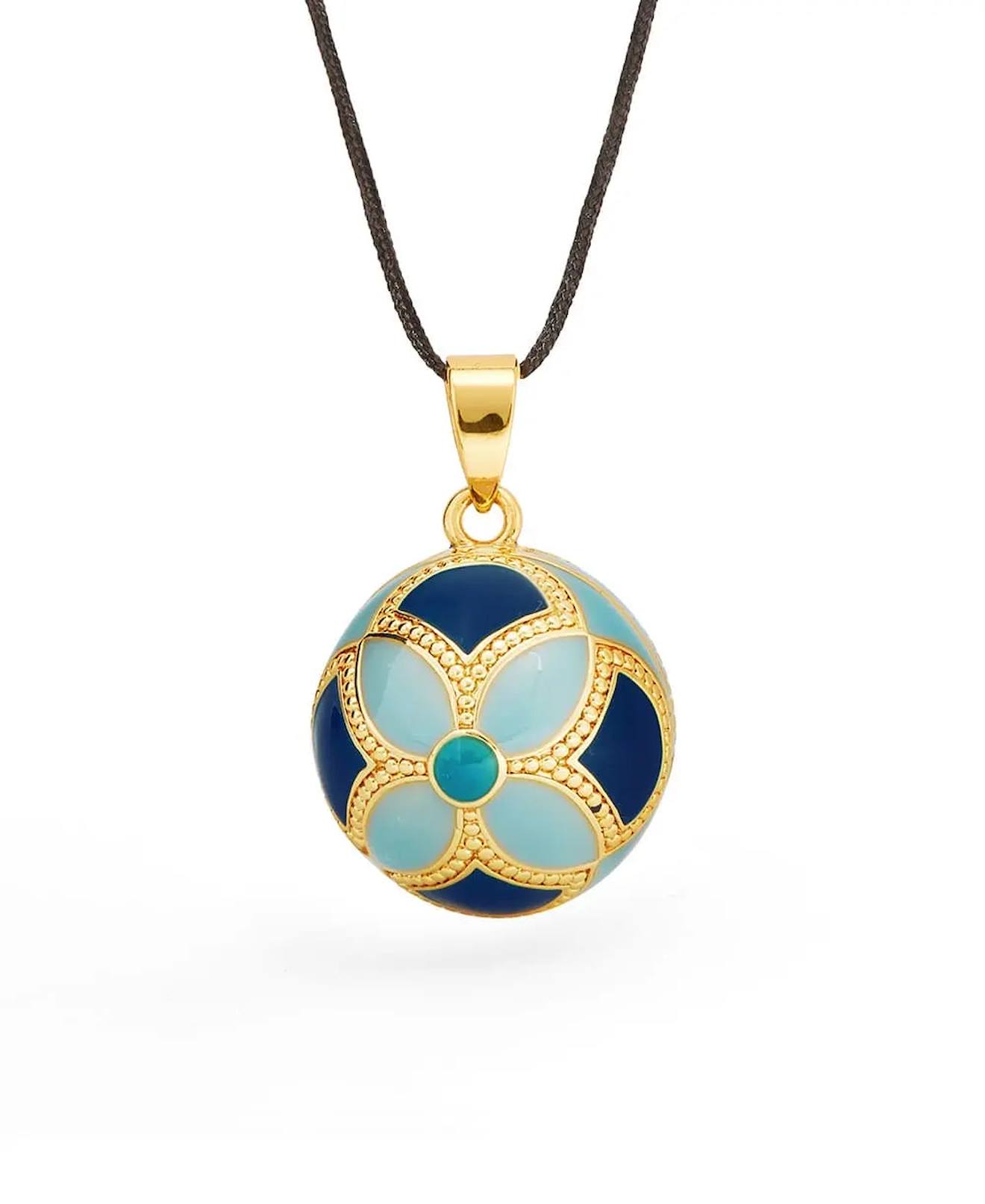 Bola De Grossesse - Byzance - Email Multicolor - Dor Or 18 Multicolore 49 €