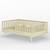Lit enfant montessori bois massif romeo Blanc+Bois+Noisette 10 - vertbaudet enfant 