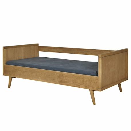 Lit banquette avec matelas bois massif marley Bois 1 - vertbaudet enfant 