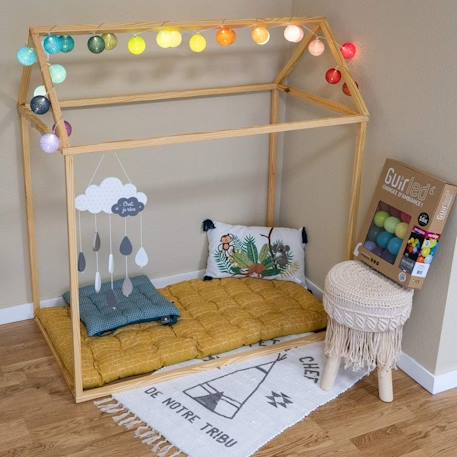 Guirlande boule lumineuse led usb télécommandée Acajou+Arlequin+Bébé+Byzantin+Chocolat+Coton+Églantine+Flocon+Horizon+Licorne+Mangrove+Messopotamia+Minuit+Océan+Ottoman+Princesse+Provence+Romania+Sauvage+Scandinave+Tagada 6 - vertbaudet enfant 