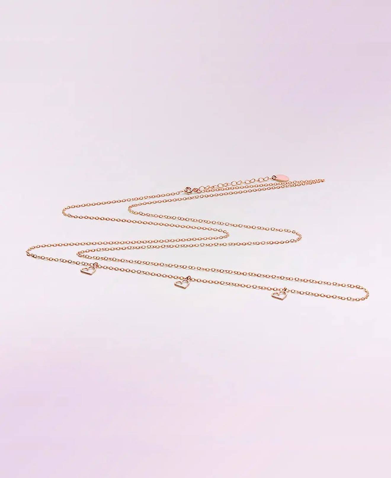 Chaine Pour Bola Grossesse Or Rose