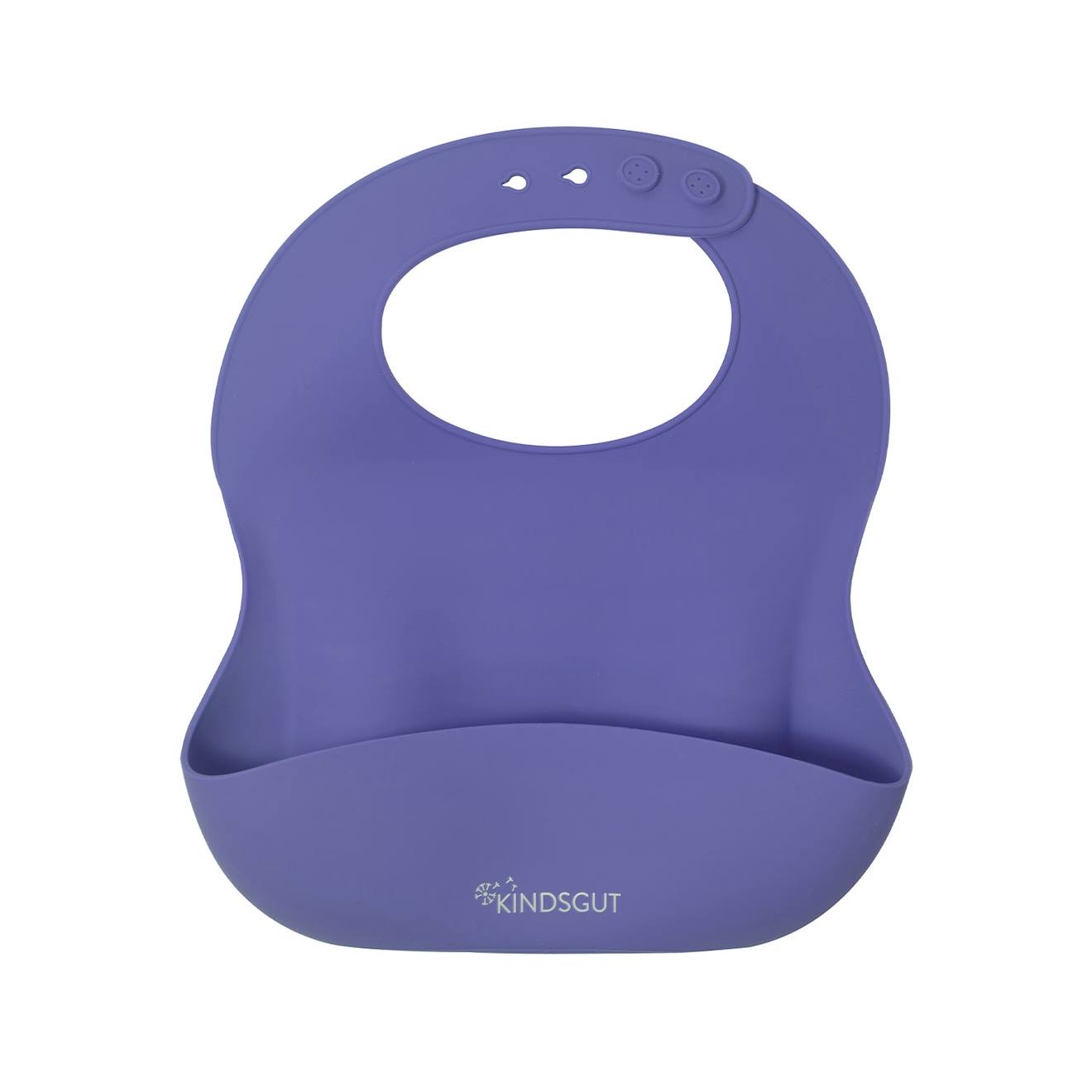 Bavoir Bébé En Silicone Violet