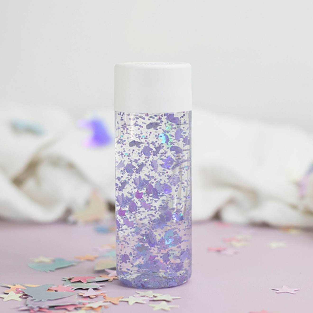 Bouteille Sensorielle Licornes Violet
