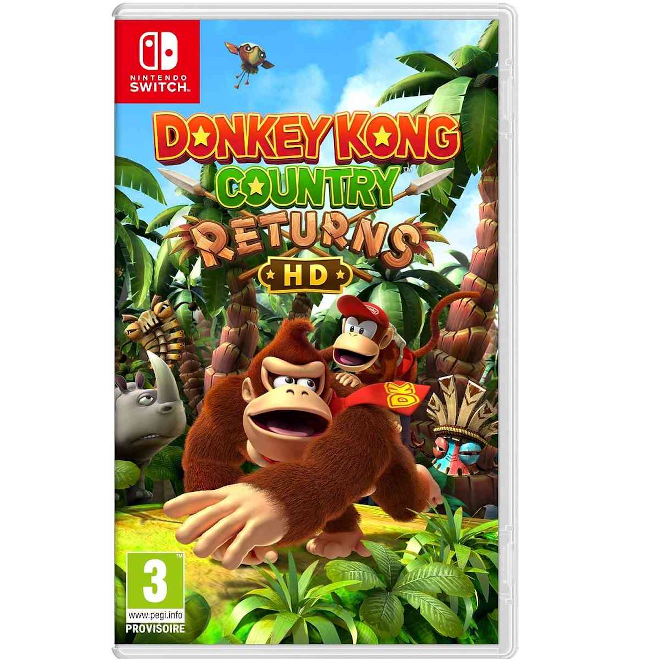 Donkey Kong Country Returns Hd Switch Multicolore