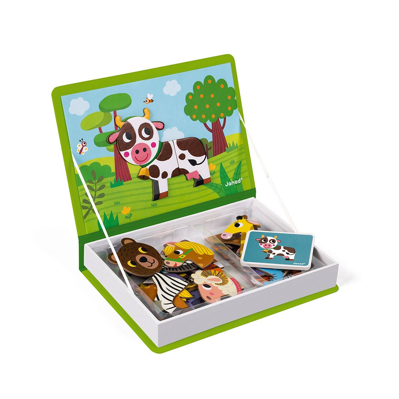 Magnéti'book Animaux Vert