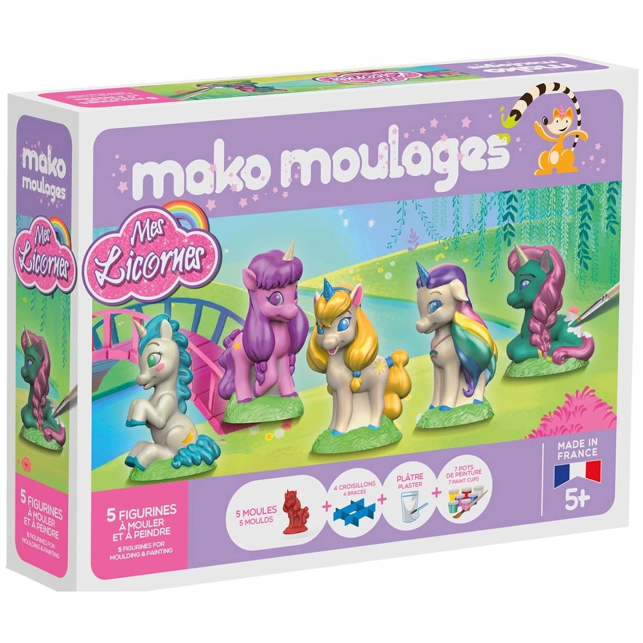 Coffret Moulage Mes Licornes Blanc