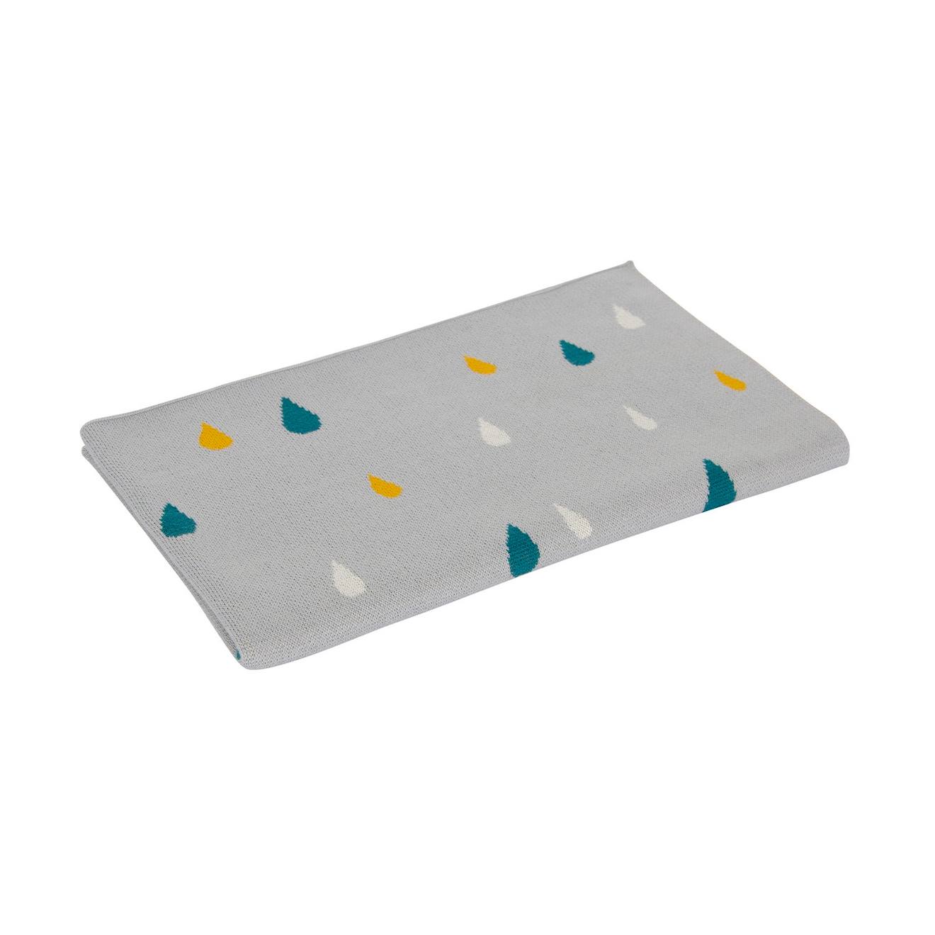 Kindsgut - Couverture Enfant Nuages Blanc