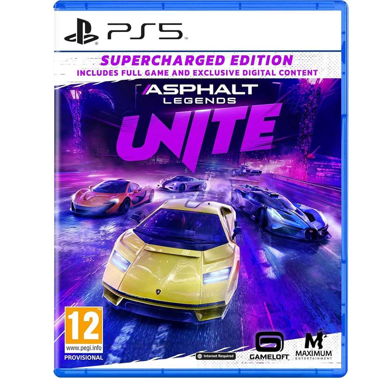 Asphalt Legends Unite Supercharged Edition Ps5 Multicolore