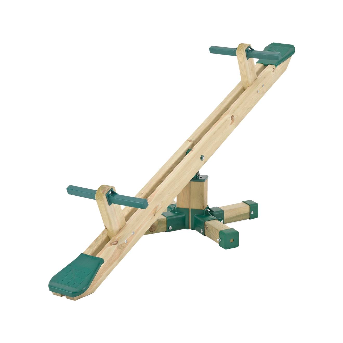 Trébuchet À Bascule Rotatif Bois Fsc® Marron - Vert