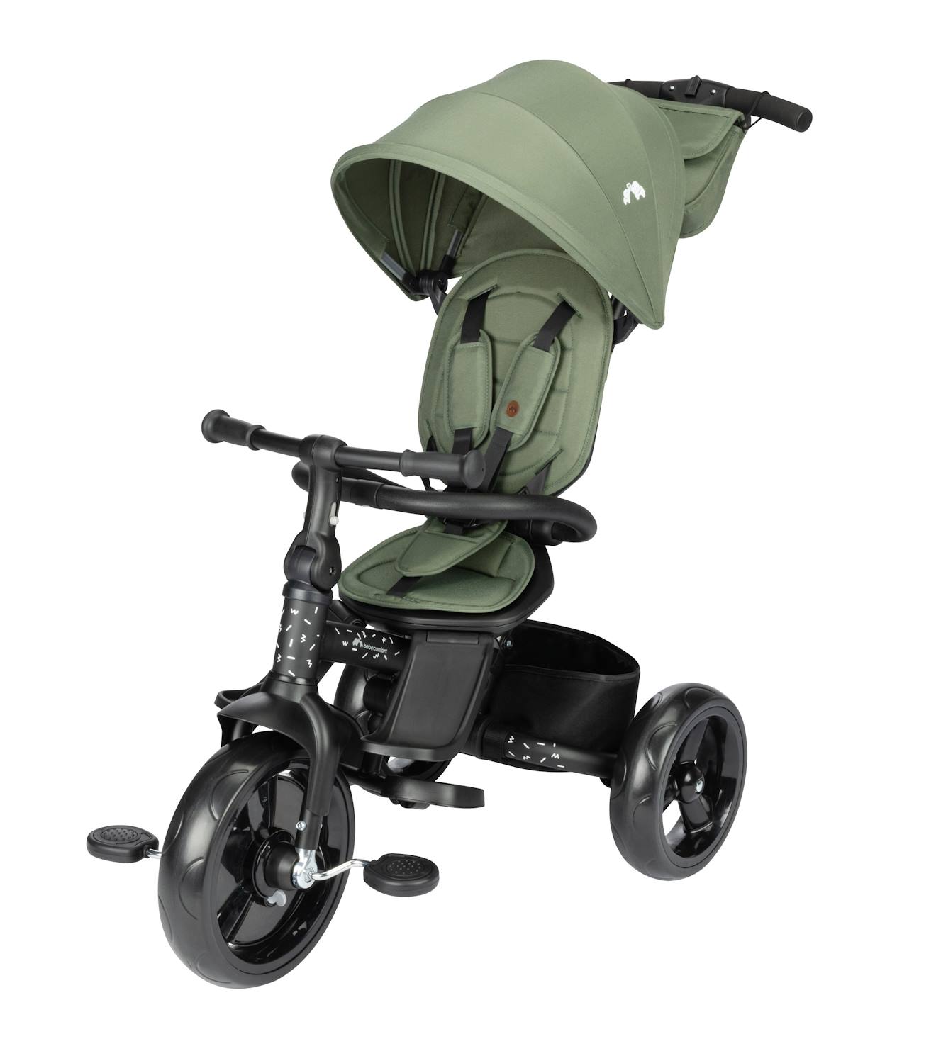 Bébé Confort - Poussette Et Tricycle Bébé 2 En 1 Windy Vert Minéral